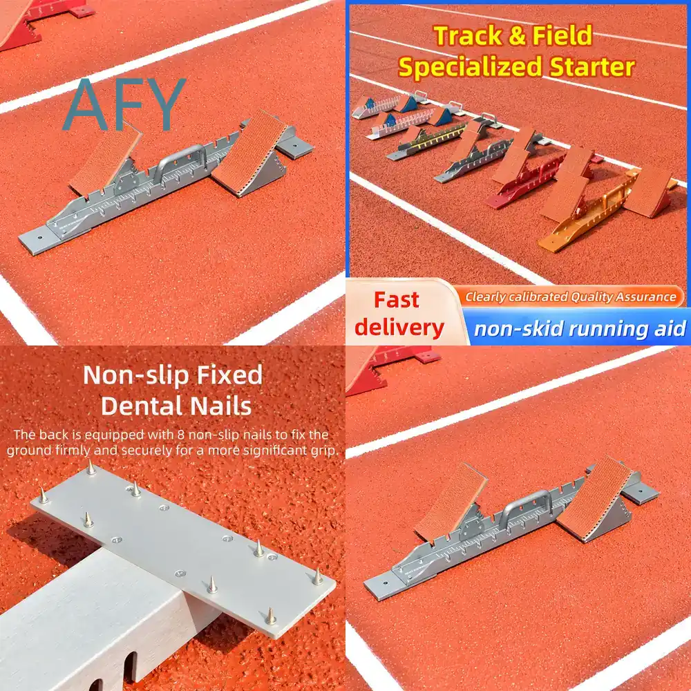 Sports Equipment That Starts With A - Starting Block for Track and Field