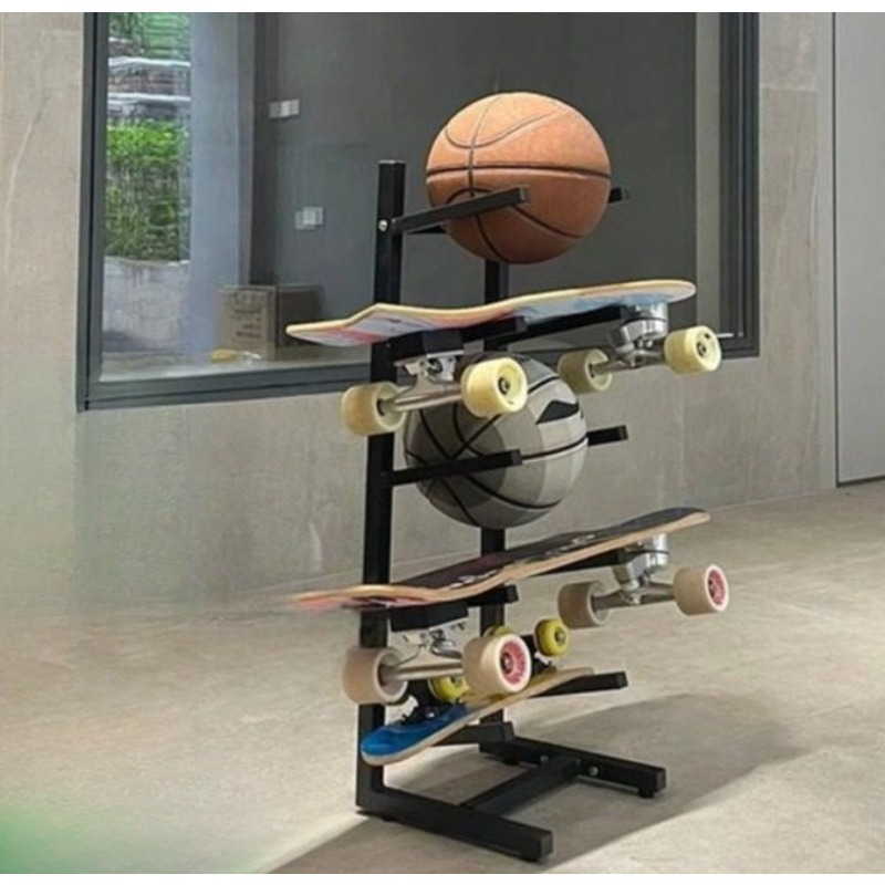 Skateboard Equipment Rack Inte - đánh giá và giá Sports Equipment Football