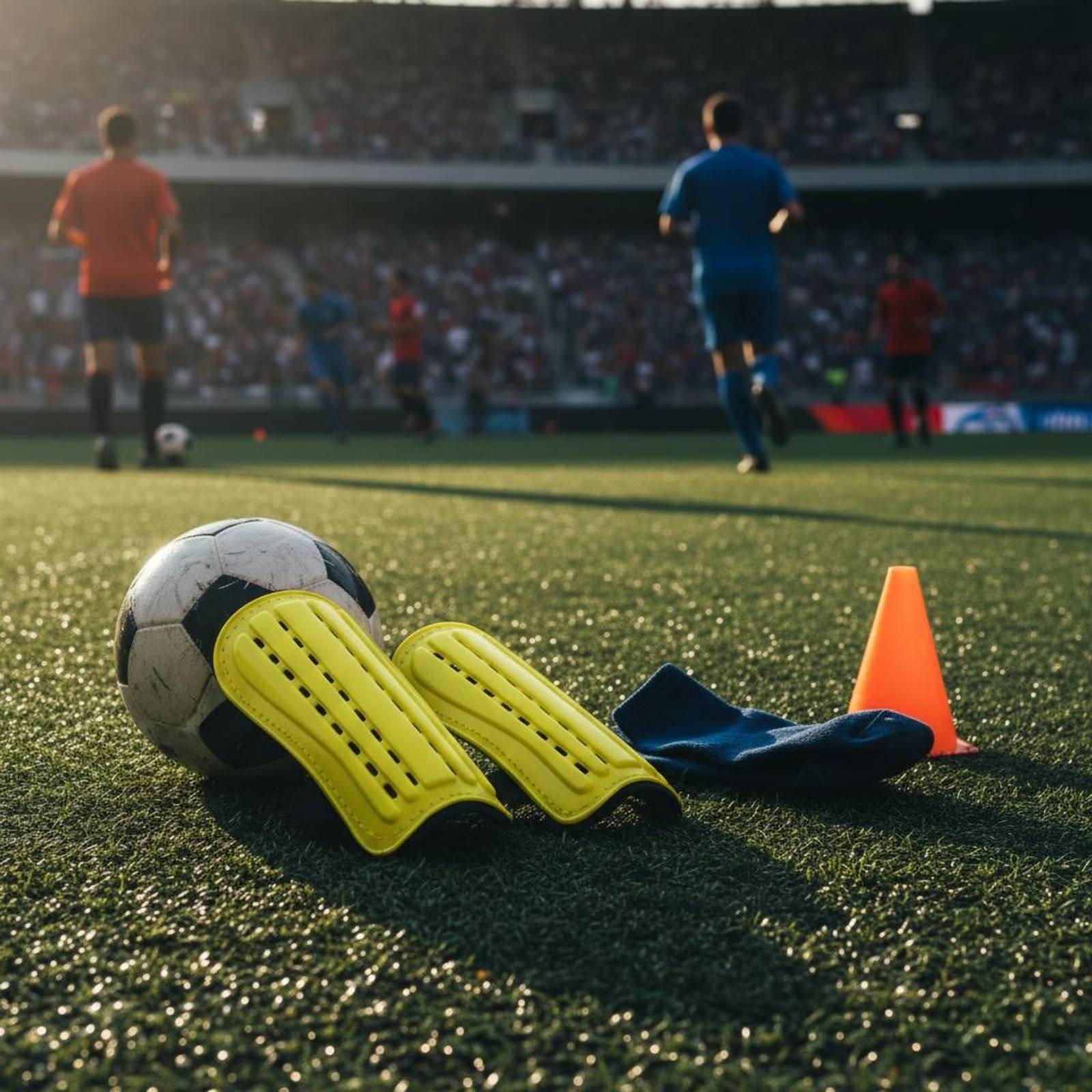 Soccer Shin Guards with Fasten - đánh giá và giá Sports Equipment Football