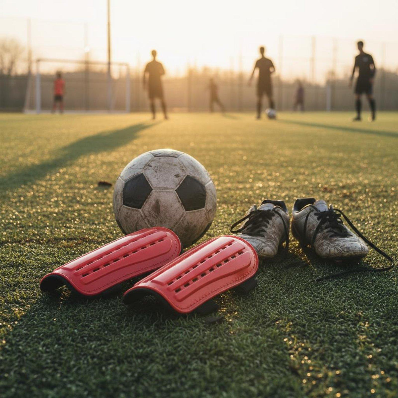 Soccer Shin Guards with Fasten - đánh giá và giá Sports Equipment Football