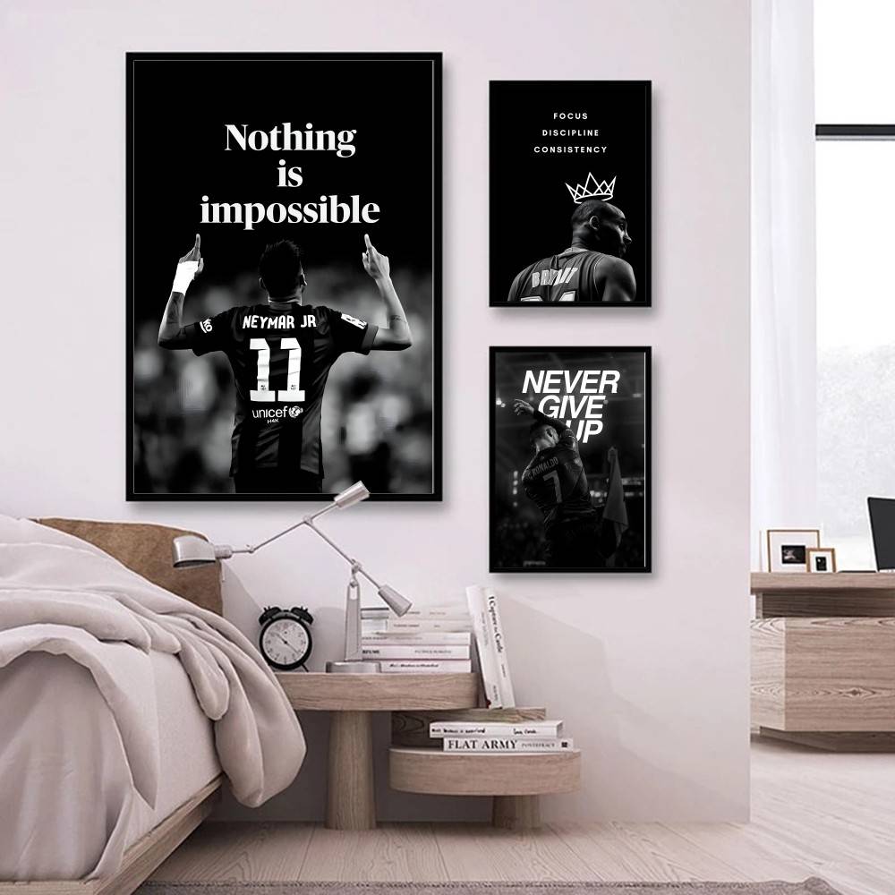 Black and White Sports Wall Ar - đánh giá và giá Sports Equipment Poster