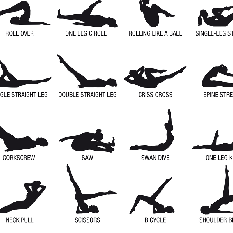 Frameless Pilates Workout Char - đánh giá và giá Sports Equipment Poster