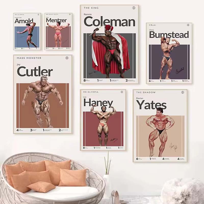 Motivation Bodybuilder Poster  - đánh giá và giá Sports Equipment Poster